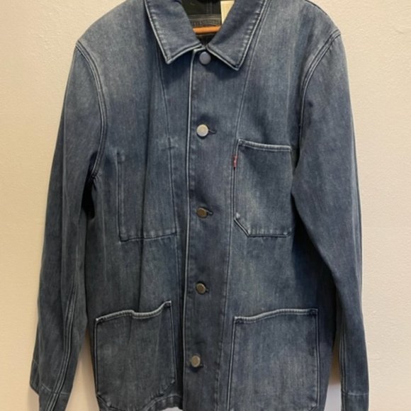 Levi's Other - Levi's Total Warmth long denim jacket with brushed cotton lining